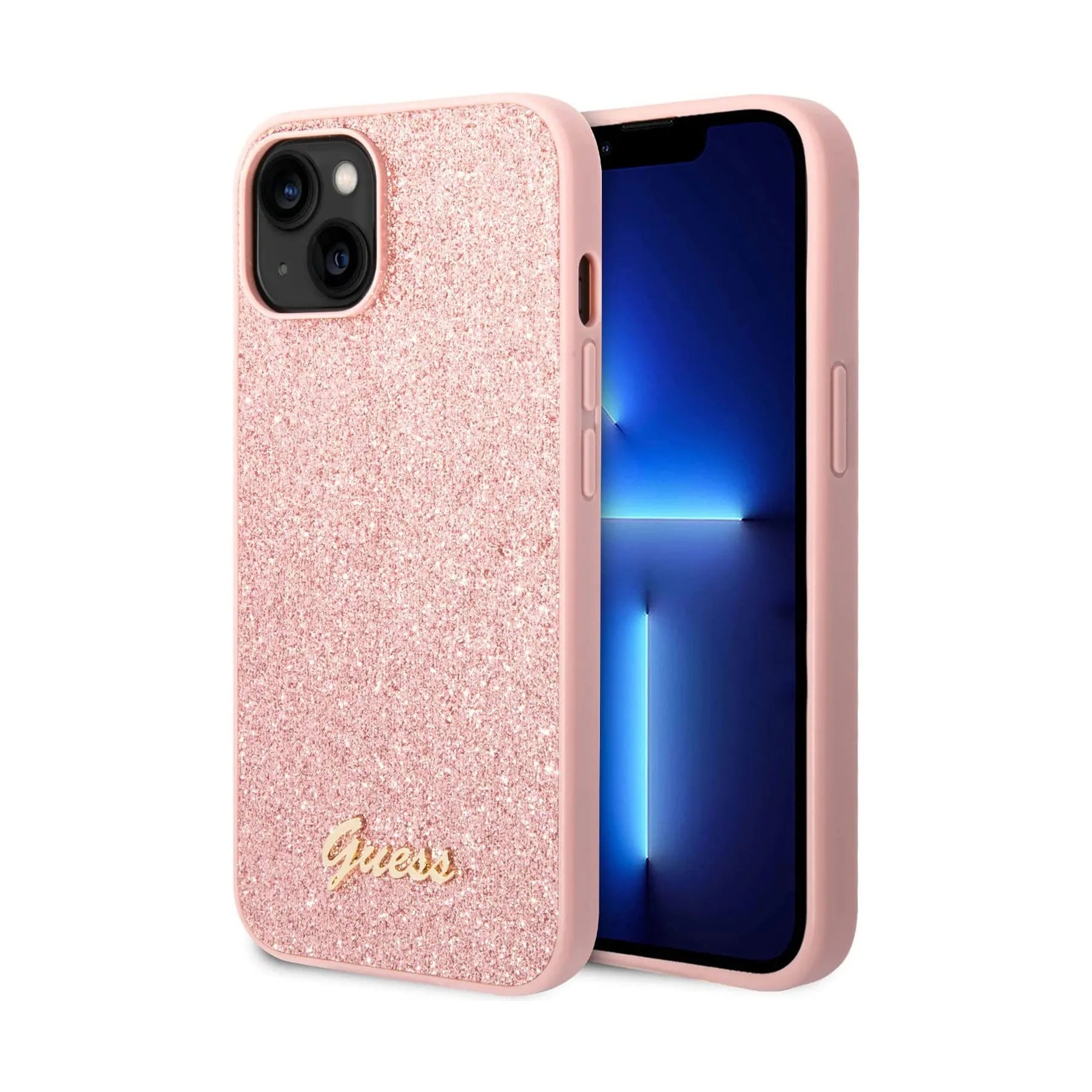 Coque iPhone 14 Guess brillante 2 vues