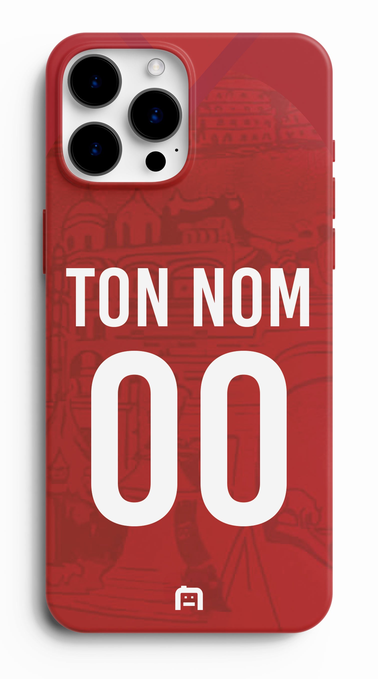 Coque foot personnalisée maillot Dijon