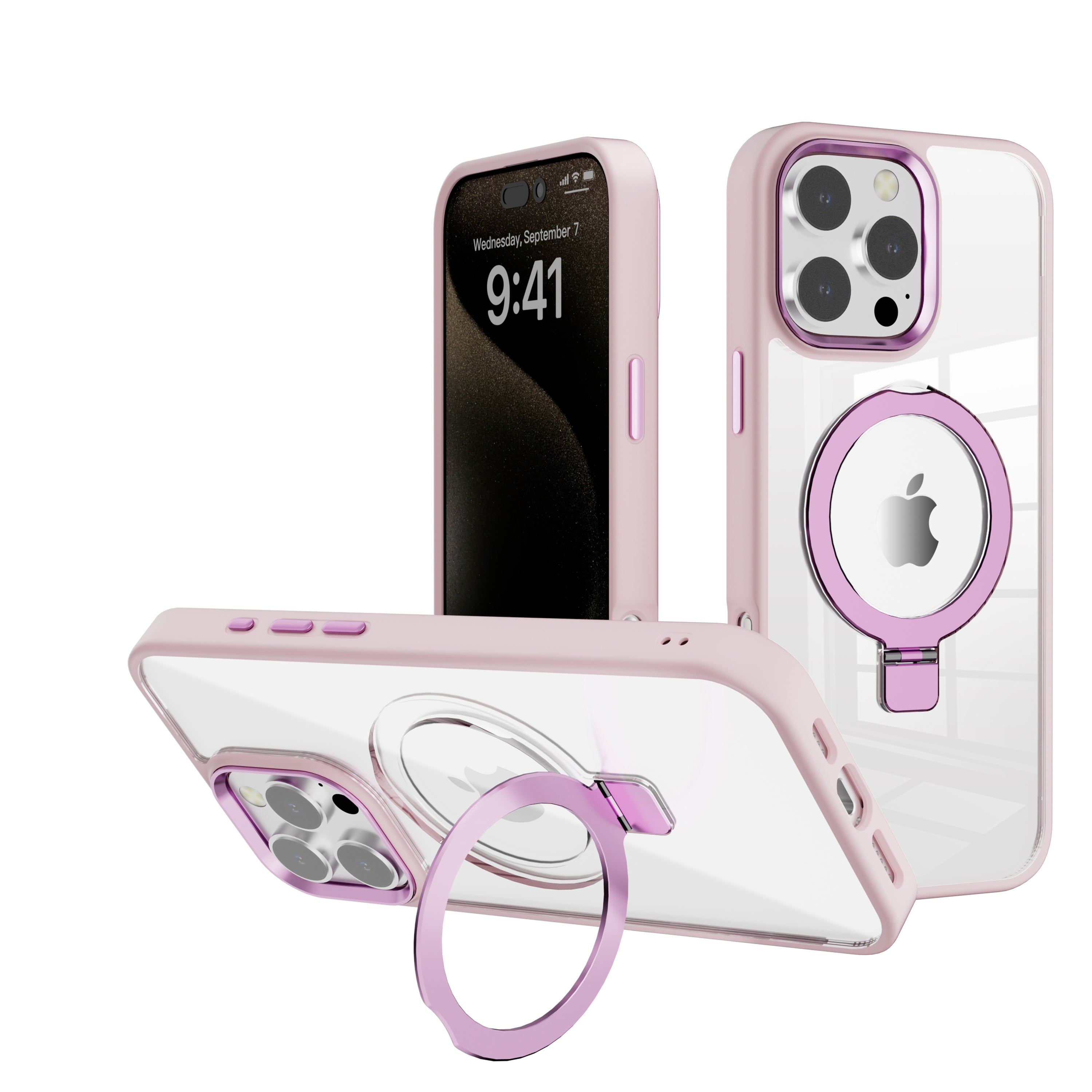Coque iPhone 16 Plus Hybrid Magsafe Anneaux