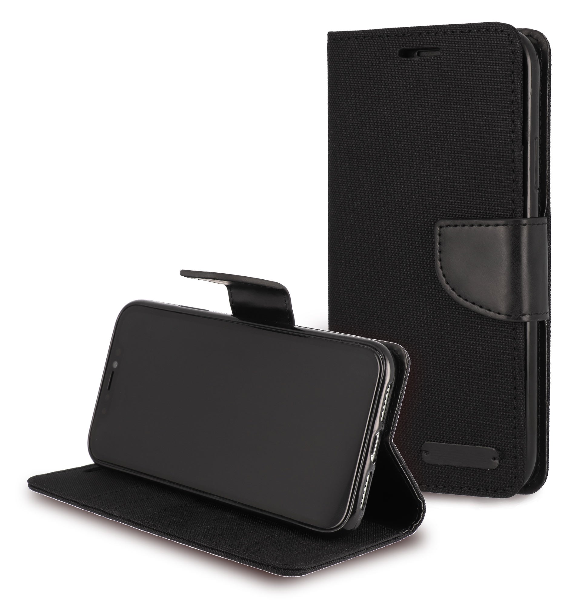 Étui iPhone 16 Plus folio Jeans