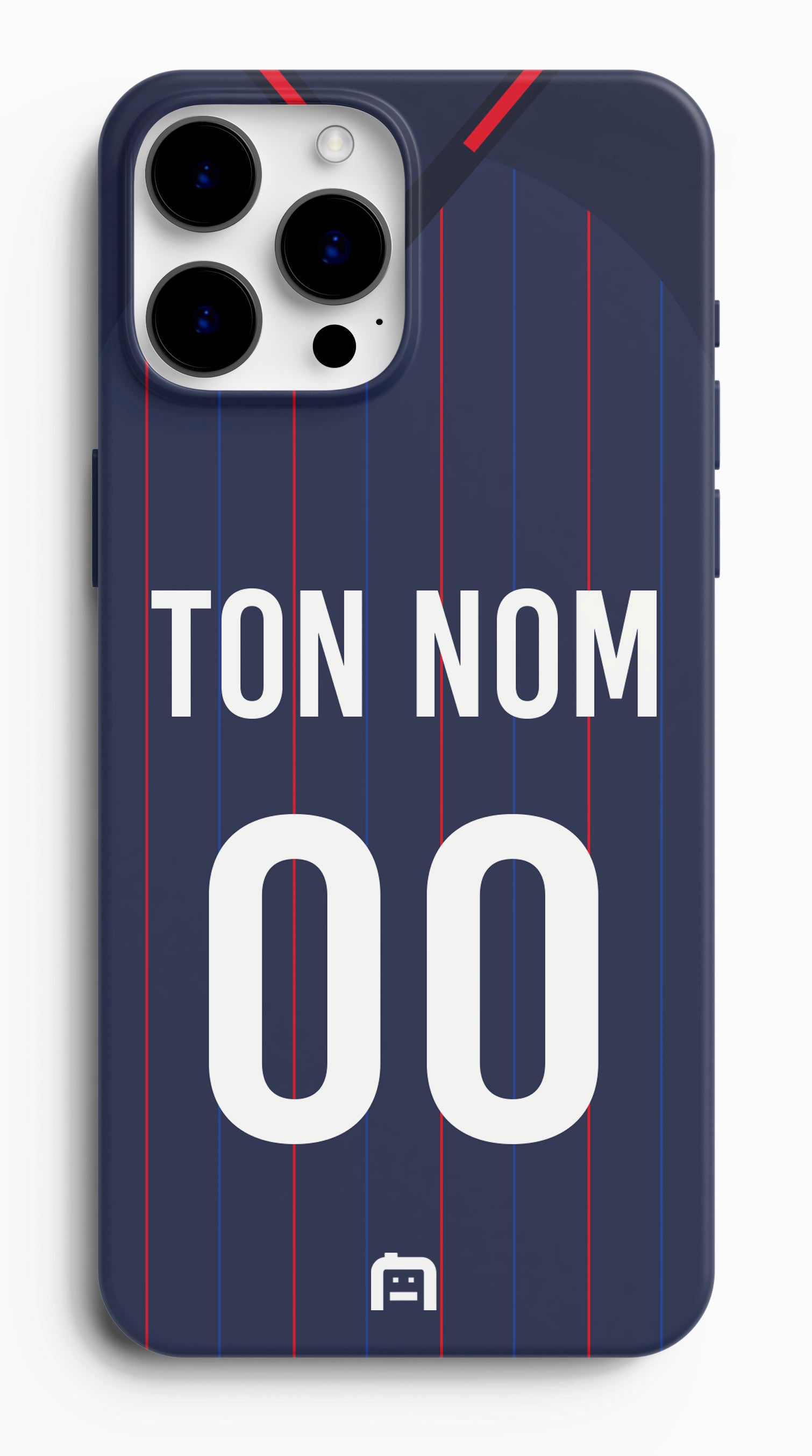 Coque foot personnalisée maillot Lyon