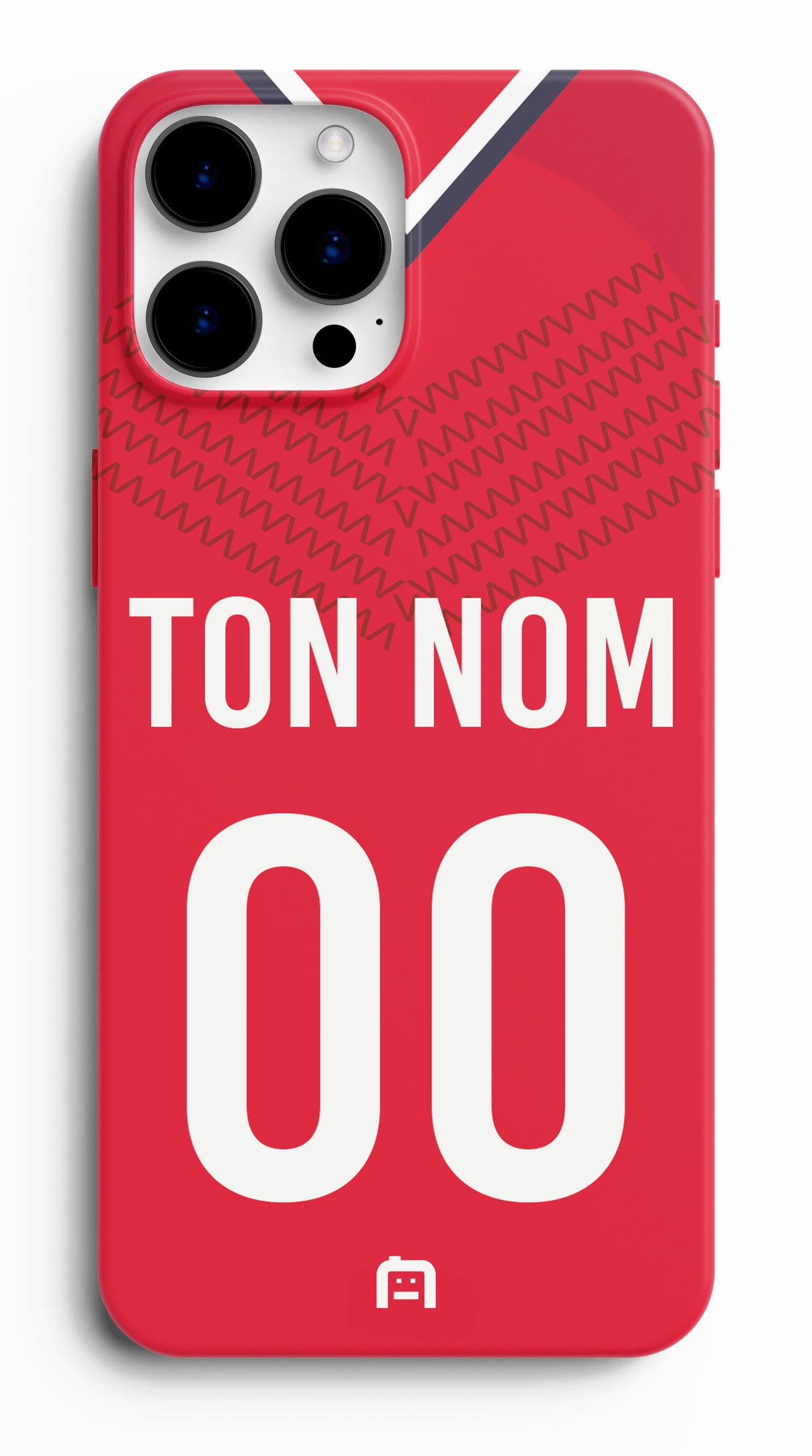 Coque foot personnalisée maillot Lille