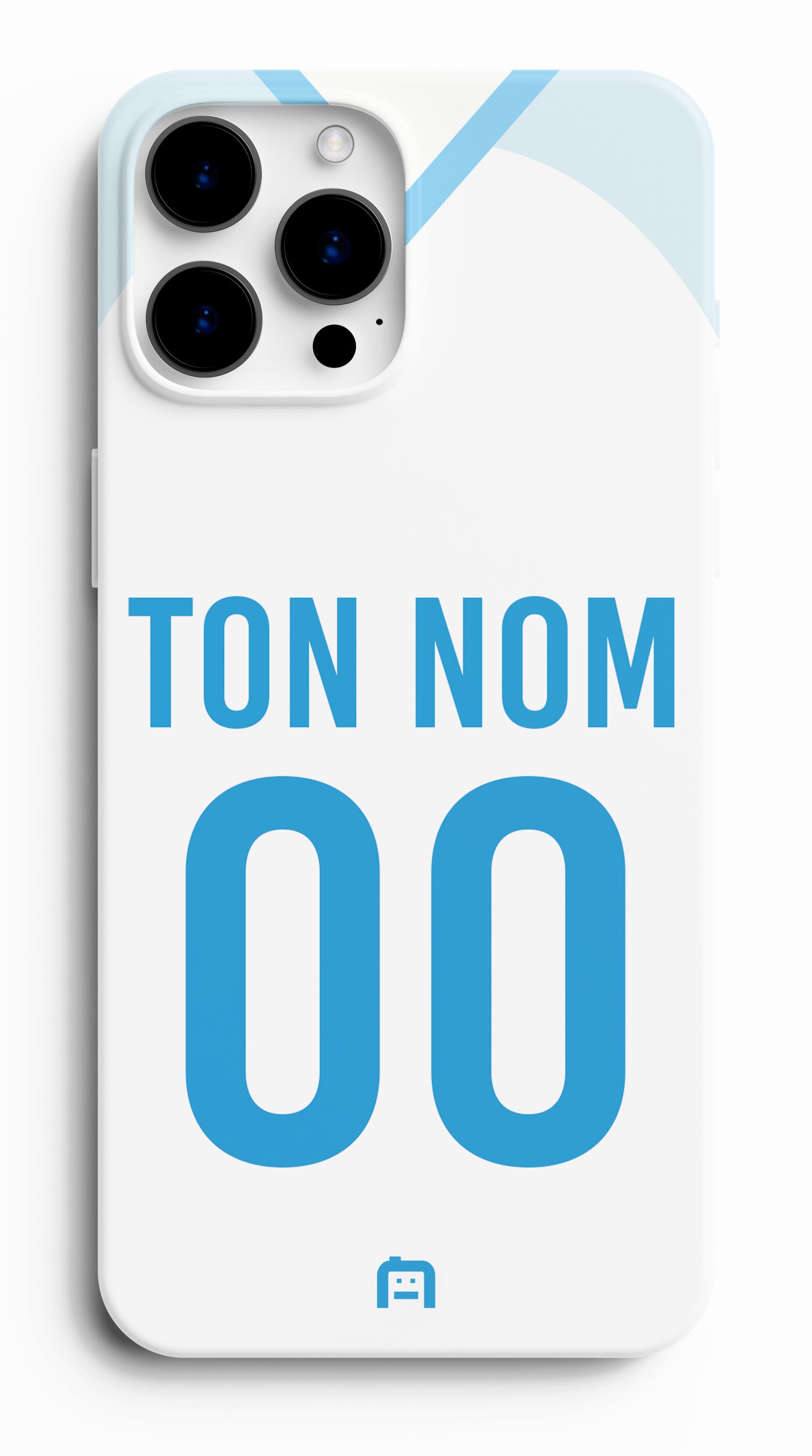 Coque foot personnalisée maillot Marseille