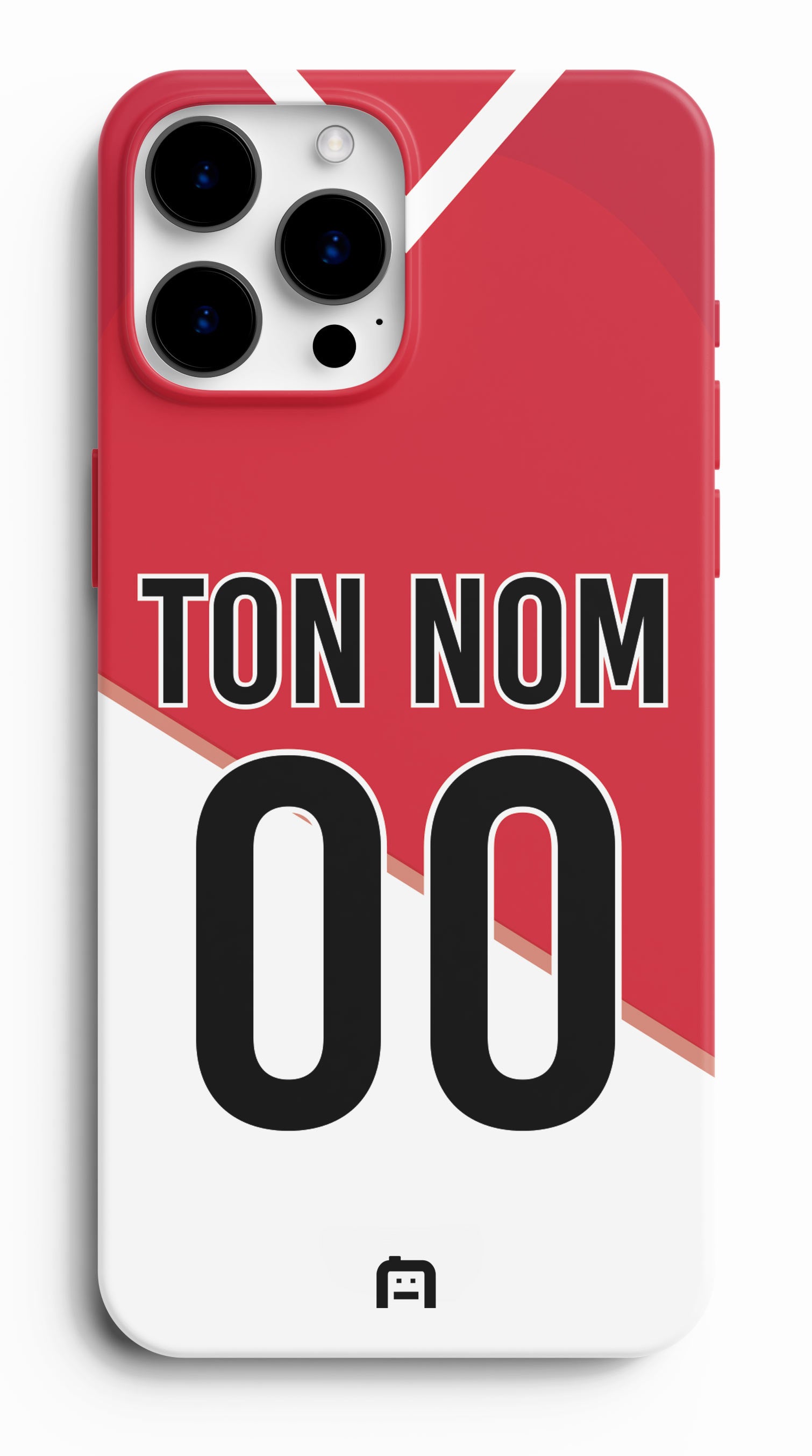 Coque foot personnalisée maillot Monaco