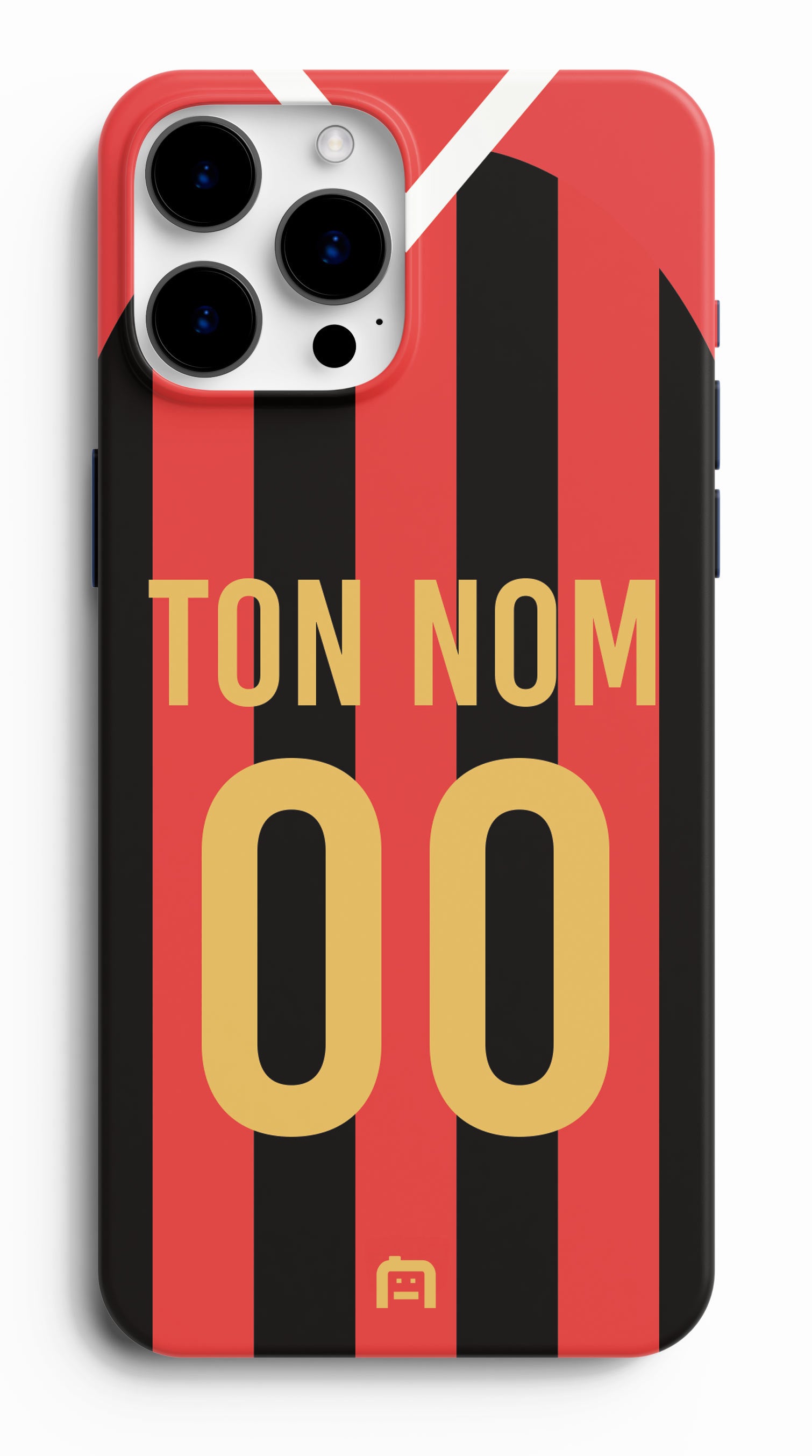 Coque foot personnalisée maillot Nice