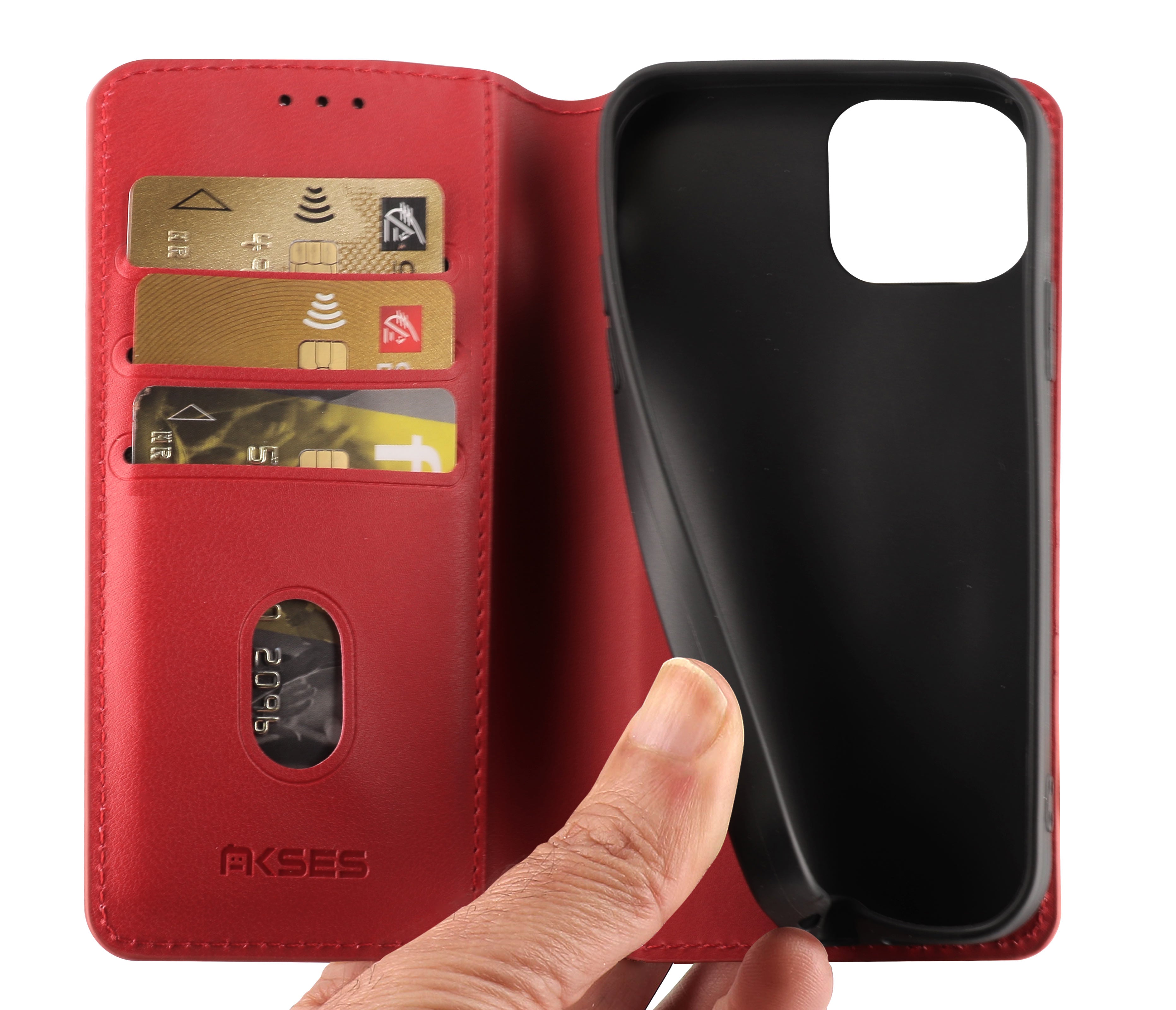 Étui iphone 12 mini folio lisse