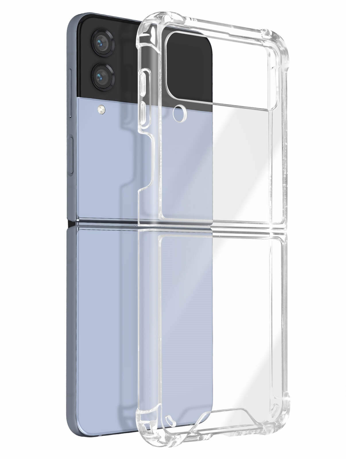 Coque Samsung Z Flip 4 transparente space