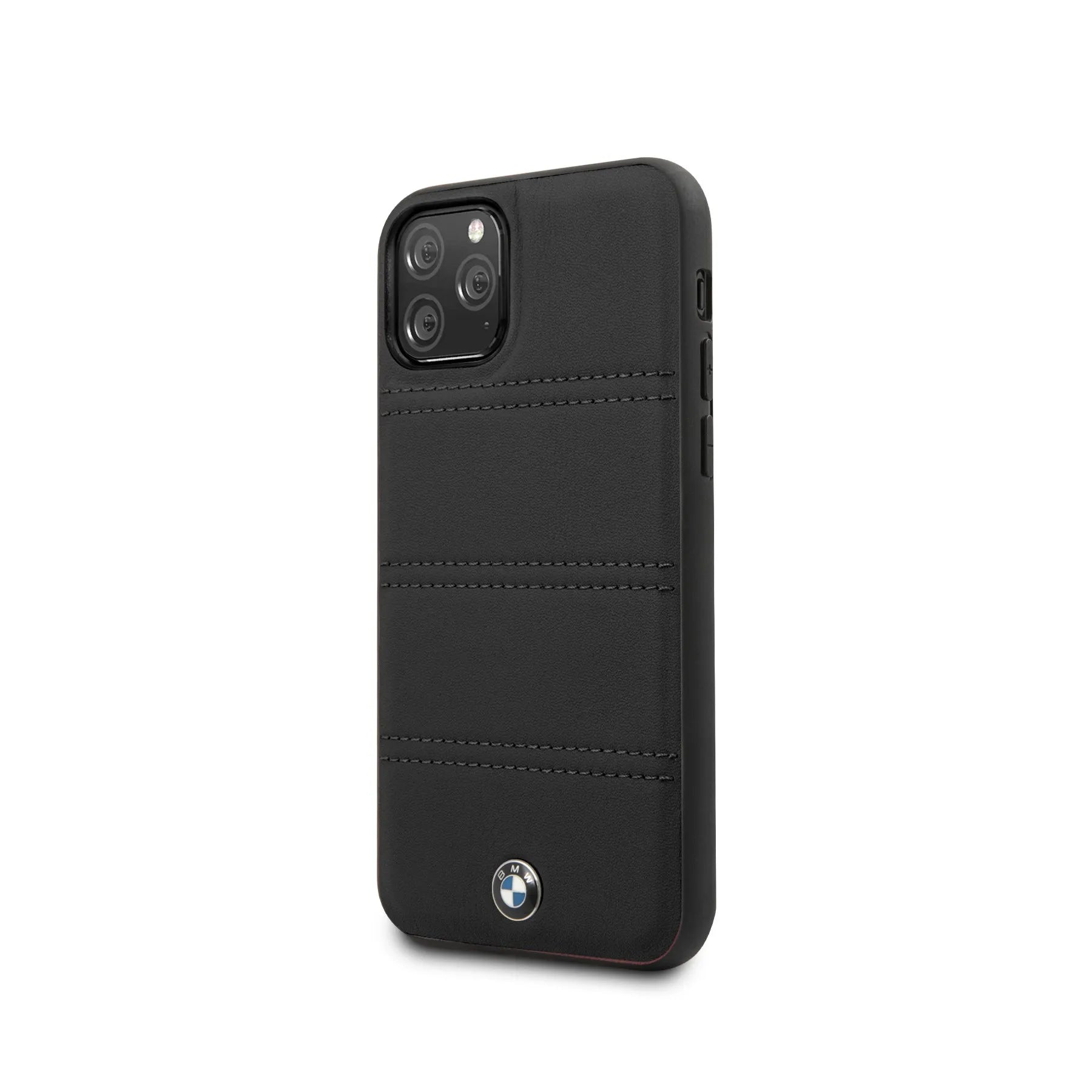Coque iPhone 11 Pro BMW coutures inclinée 