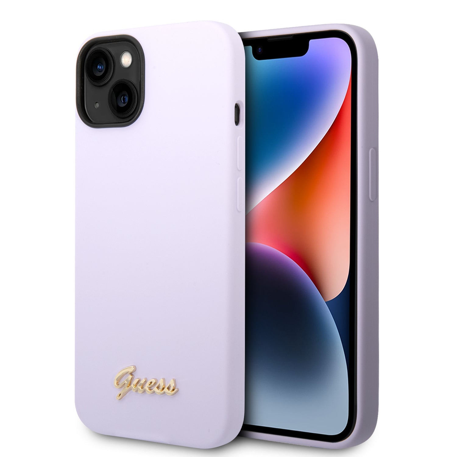 Coque iPhone 14 Plus Guess soft touch 2 vues
