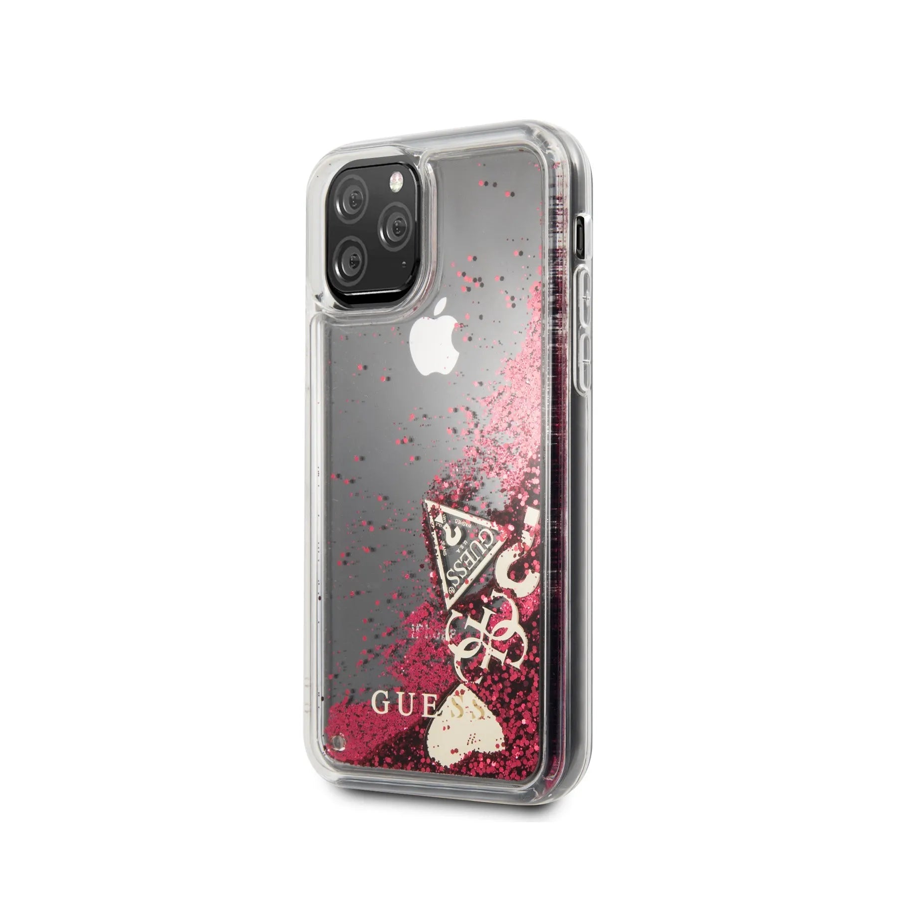 Coque iPhone 11 Pro Ferrari ligne rouge inclinée 