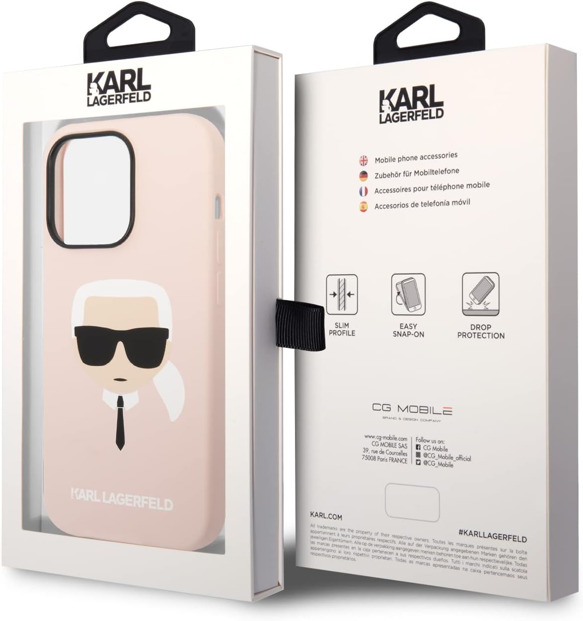 Coque karl Lagerfeld pour iPhone 14 Pro Max - My Store